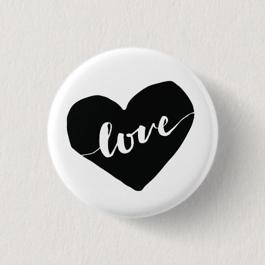 Love Flair Pin Ronde Button 3,2 Cm (Voorkant)