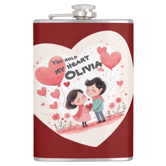 love Flask Heupfles (Voorkant)