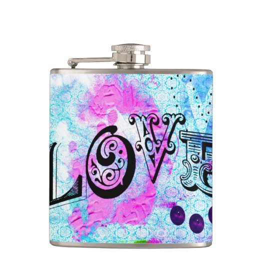 Love Flask Heupfles (Voorkant)