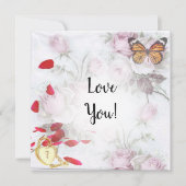 Love Flat Wenskaart Kaart (Voorkant)