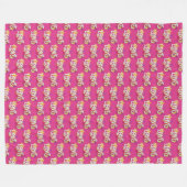 LOVE Fleece Blanket Deken (Voorkant (Horizontaal))