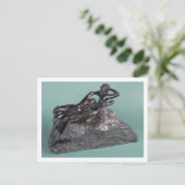 Love Fleeing, 1883-84 (bronze) Briefkaart (Staand voorkant)