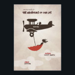 LOVE FLIGHT huwelijksuitnodiging Kaart<br><div class="desc">Het avontuur van onze bruiloft uitnodiging! Wees een avonturier, een dromer, een voor altijd verliefd persoon! Voel je alsof je een droom leeft, de droom van je leven, samen met degene die je aanbidt! Je bent een verliefd stel dat klaar is voor een gewaagd avontuur! Beste huwelijksuitnodiging voor degenen die...</div>