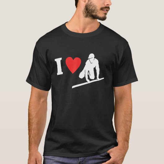 Love Floor Concrete Bouwer Vakman Love Screed T-shirt (Voorkant)