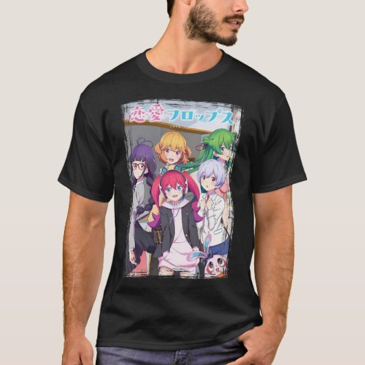 Love Flops - Kawaii Anime T-shirt (Voorkant)