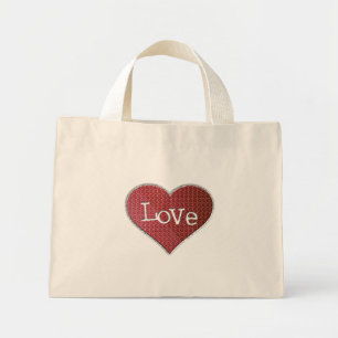 Love Floral Bag Mini Tote Bag