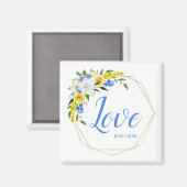 Love Floral Magneet (Voorkant / Achterkant)