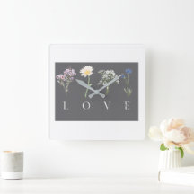 LOVE Floral  – Romantische botanische print