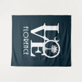 LOVE Florence, South Carolina Wandkleed (Voorkant (horizontaal))