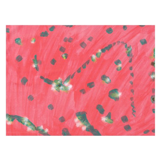 Love Flow Tablecloth Tafelkleed (Voorkant (Horizontaal))