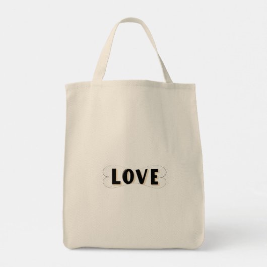 Love Flow Tote Bag (Achterkant)