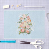 Love Flower Floral Summer Rozen Beauful Tissuepapier (Craft)