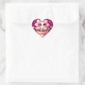 Love Flower Heart Sticker (Tas)