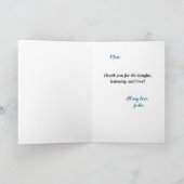 Love Flower Wreath Moederdag Kaart (Binnen)