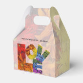 LOVE Flowers Same-Sex Wedding Collectie Bedankdoosjes (Achterkant)