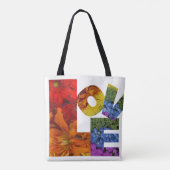 Love Flowers Tas (Achterkant)