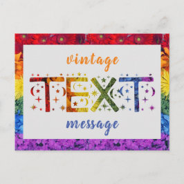 Love Flowers Tekstbericht Briefkaart