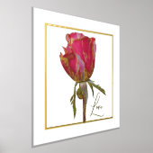 Love Folie Accent Red Rose Print Poster (Laagn)