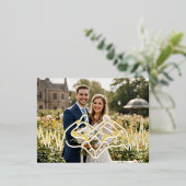 love folie uitnodiging briefkaart (Staand Voorkant)