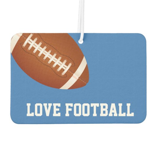 Love Football Air Freshener Luchtverfrisser (Achterkant)