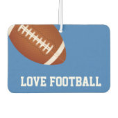 Love Football Air Freshener Luchtverfrisser (Voorkant)