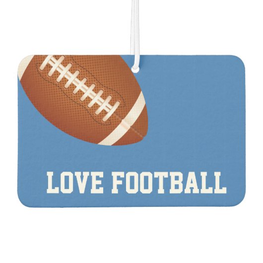 Love Football Air Freshener Luchtverfrisser (Voorkant)