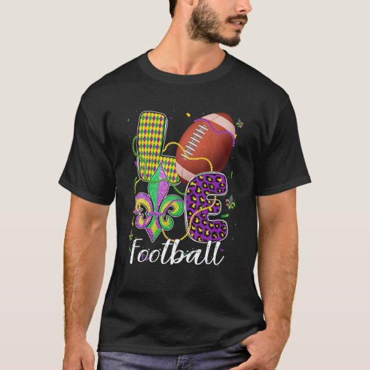 Love Football Ball T-shirt (Voorkant)
