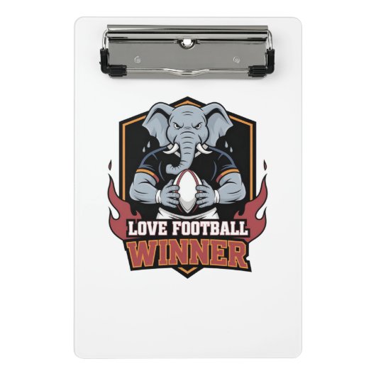 love football mini klembord (Voorkant)
