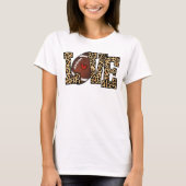 Love Football Shirt, Funny T-shirt (Voorkant)