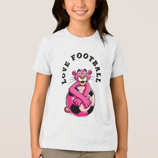 Love football T-Shirt Baby Bodysuit (Voorkant)