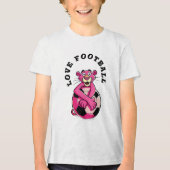 Love football T-Shirt Baby Bodysuit (Voorkant)