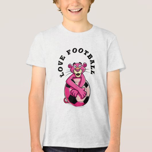 Love football T-Shirt Baby Bodysuit (Voorkant)