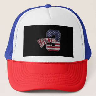 Love for 3  Grungy Version Trucker Pet