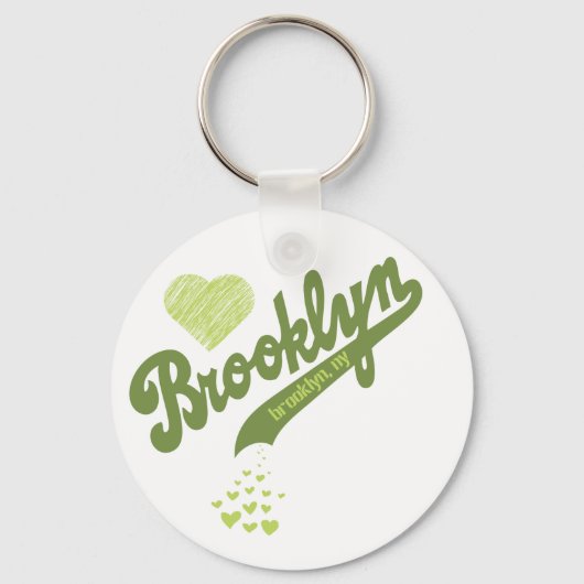 Love for Brooklyn 2 Sleutelhanger (Voorkant)