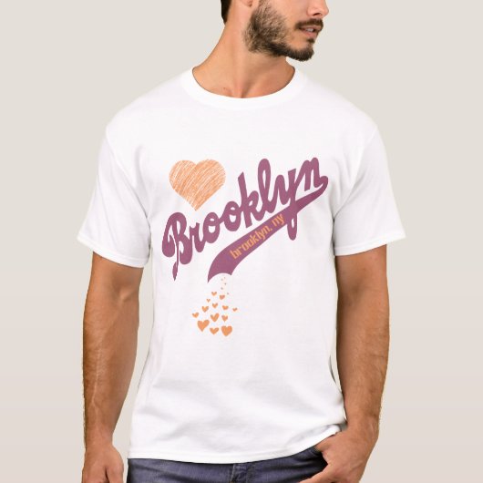 Love for Brooklyn T-shirt (Voorkant)