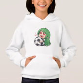 Love for soccer kawaii anime design (Voorkant)