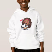 Love for soccer kawaii anime design (Voorkant)