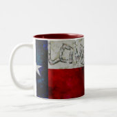 Love for Texas Tweekleurige Koffiemok (Links)