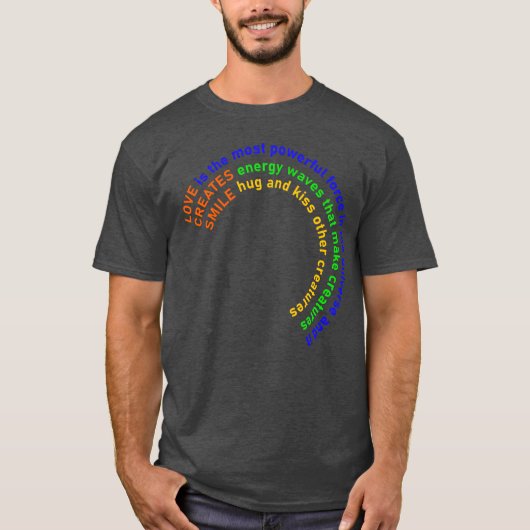 LOVE FORCE vintage T-shirt (Voorkant)
