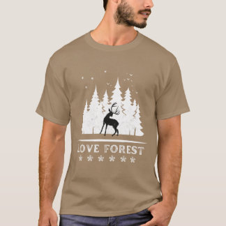 Love forest girl t-shirt