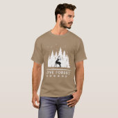 Love forest girl t-shirt (Voorkant volledig)