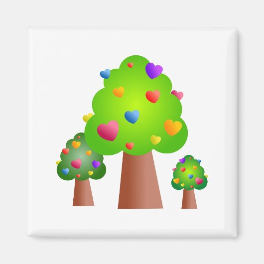 Love Forest Magneet (Voorkant)