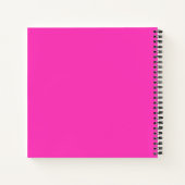 Love forever Customize it with your initials Notitieboek (Achterkant)