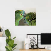 Love forever - cute parrots poster (Thuiskantoor)