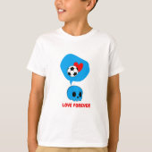 Love forever football t-shirt (Voorkant)