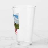 Love Forever Red Heart Custom Photo Glas (Links)