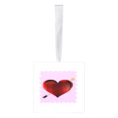 Love Forever Stamp Cube Ornament (Rechts)