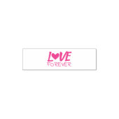 Love Forever Zelfinktende Stempel (Design)