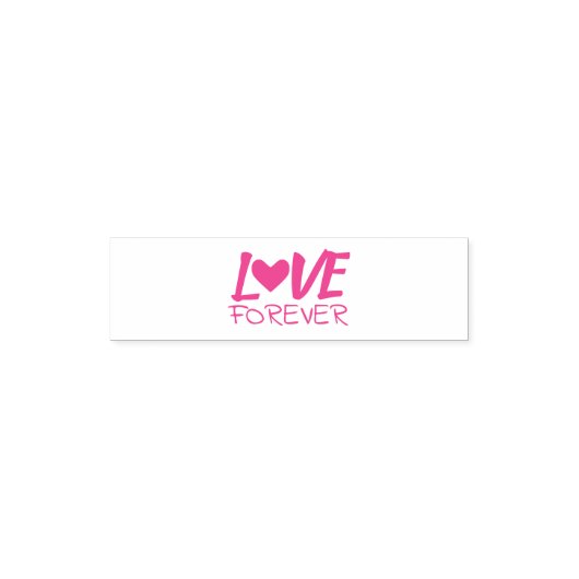 Love Forever Zelfinktende Stempel (Design)