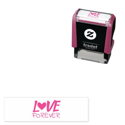 Love Forever Zelfinktende Stempel (In situ)